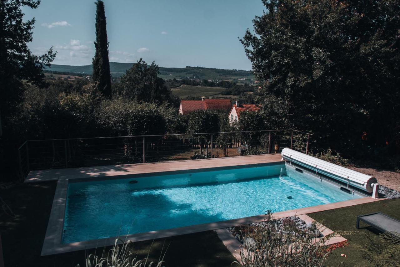 La Ronde Des Bois - Romance Et Bien Etre - Jacuzzi Privatif-Piscine-Patio Mellecey Exterior foto