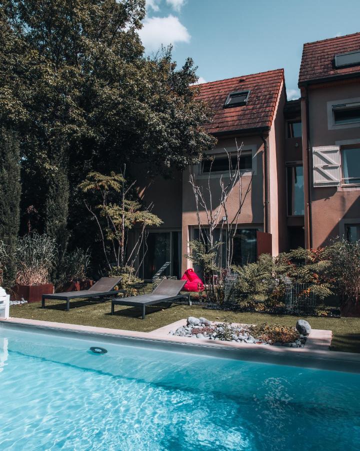 La Ronde Des Bois - Romance Et Bien Etre - Jacuzzi Privatif-Piscine-Patio Mellecey Exterior foto